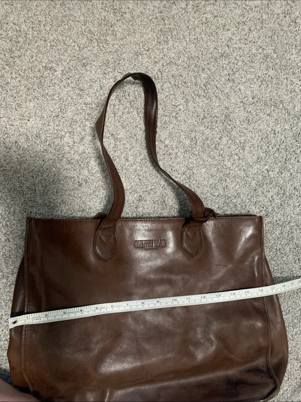 Vintage genuine leather